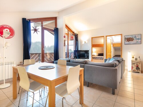 Splendide appartement, 3 chb, 6 pers, balcon vue montagne