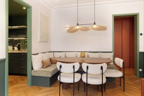 Dining - A Glowing 3BR/3BA with Services in Opéra (Paris)
