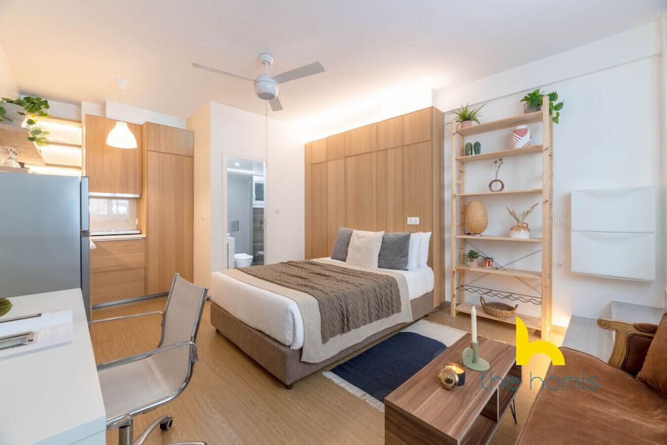 1 bedroom, desk, iron/ironing board, WiFi (free)