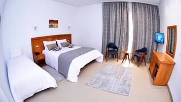 Chambres insonorisées, Wi-Fi gratuit