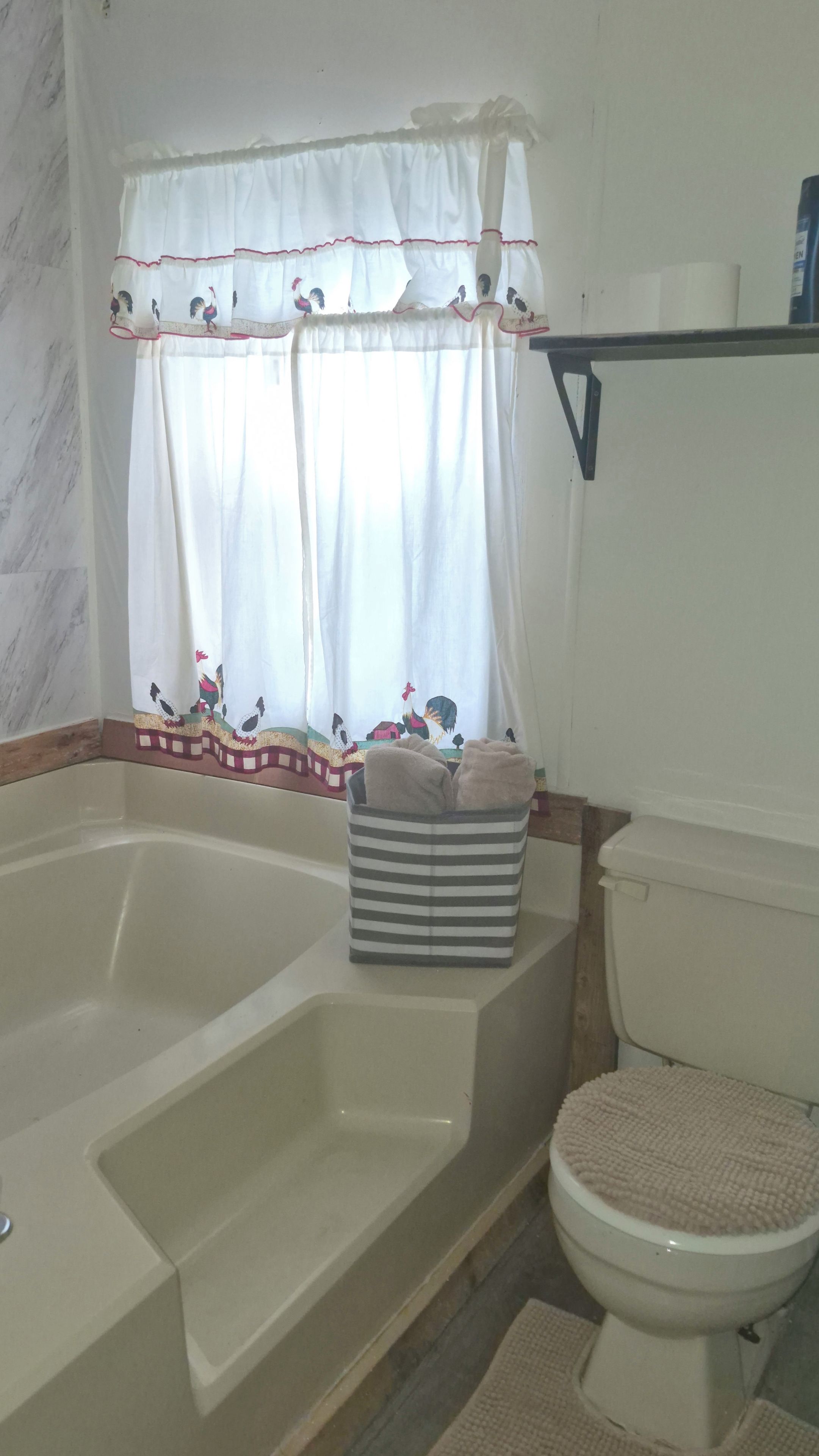Towels, soap, toilet paper