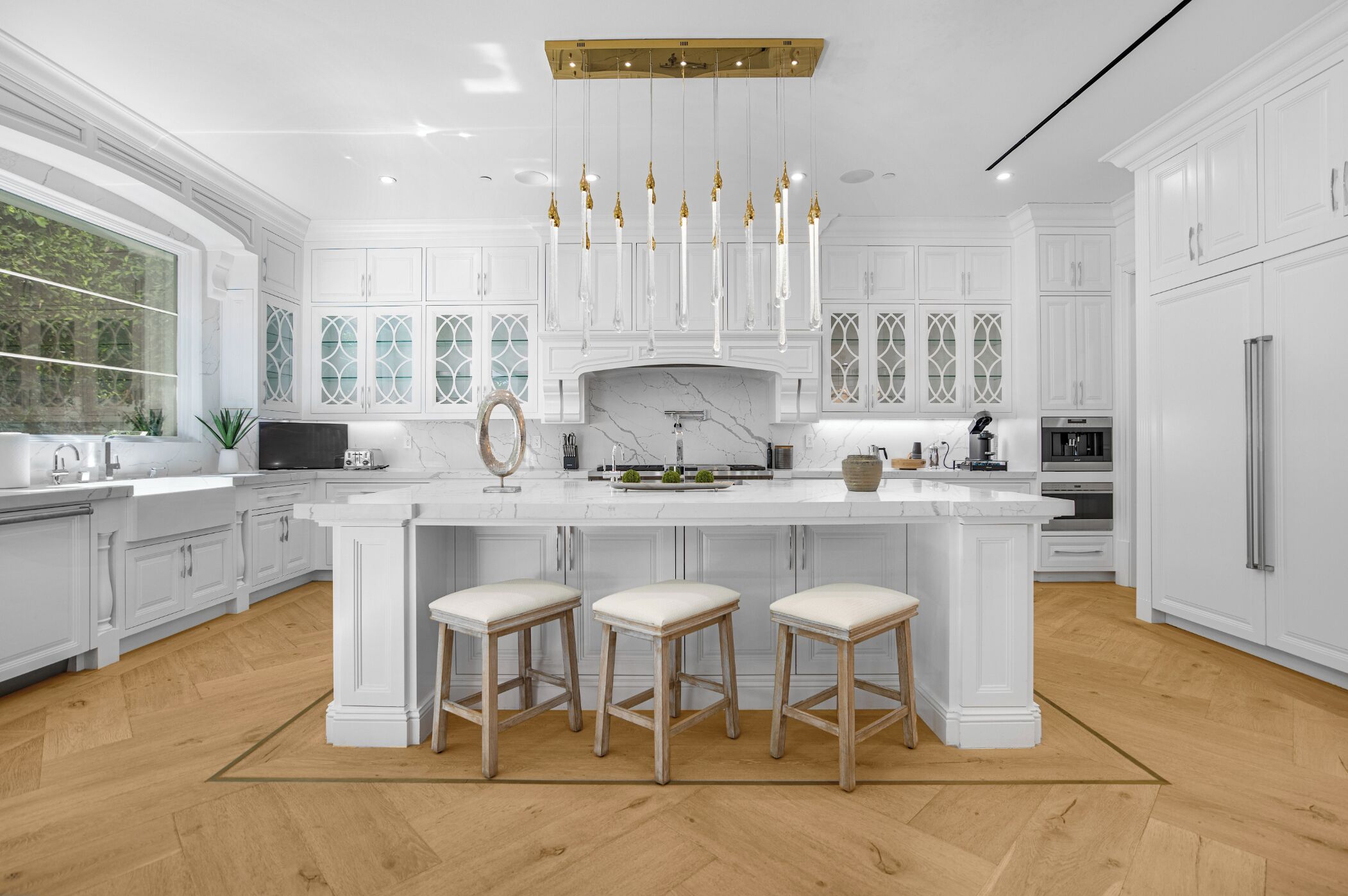 Luxury House, Multiple Beds, Pool Access, Pool View (Spaulding Ave Farmhouse) | Private kitchen | Coffee/tea maker