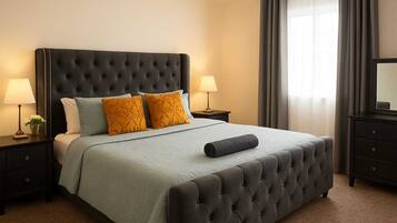 Tabla de planchar con plancha, wifi, ropa de cama