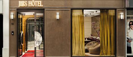 Façade de lâhĂ©bergement