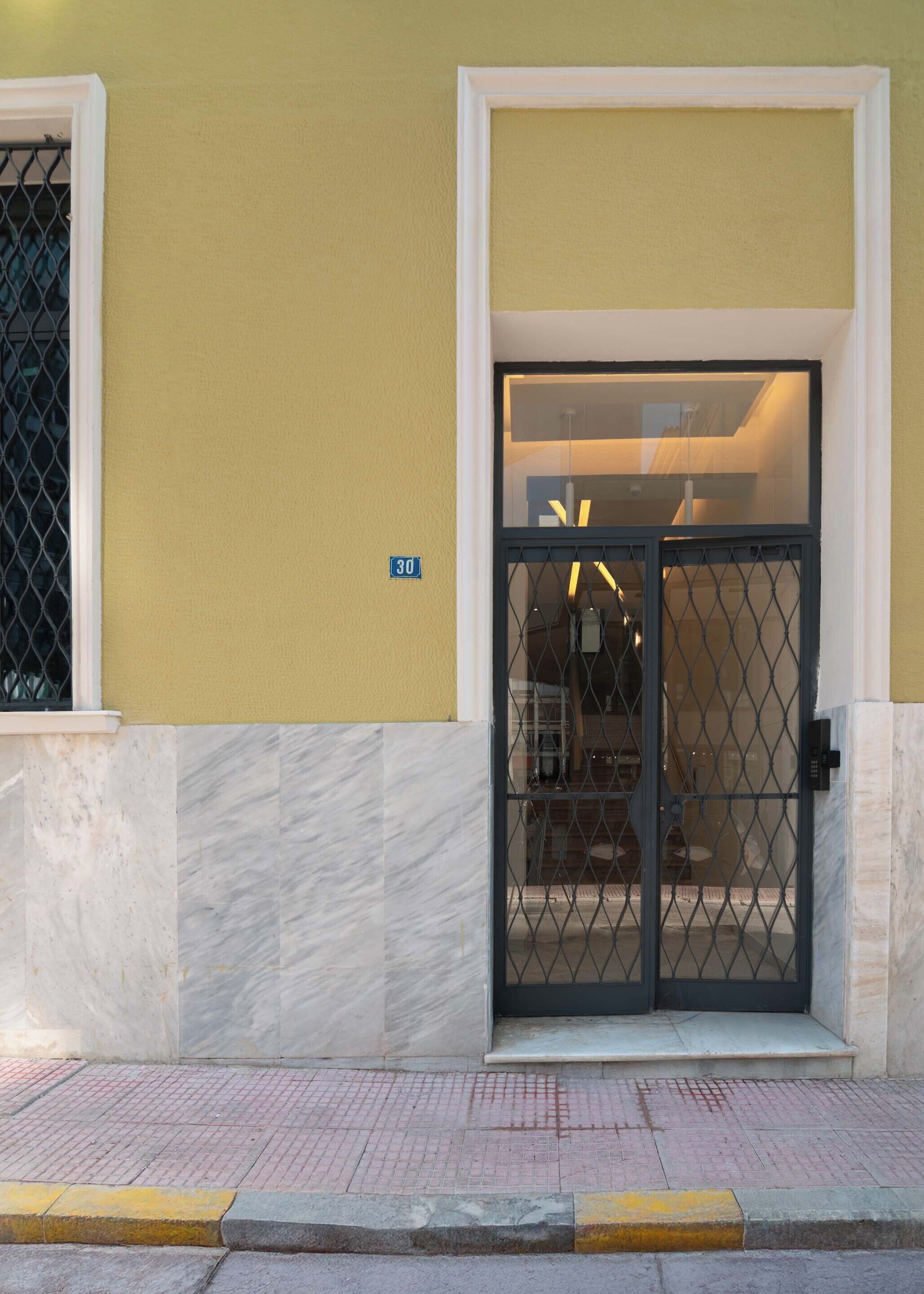 Facciata della struttura