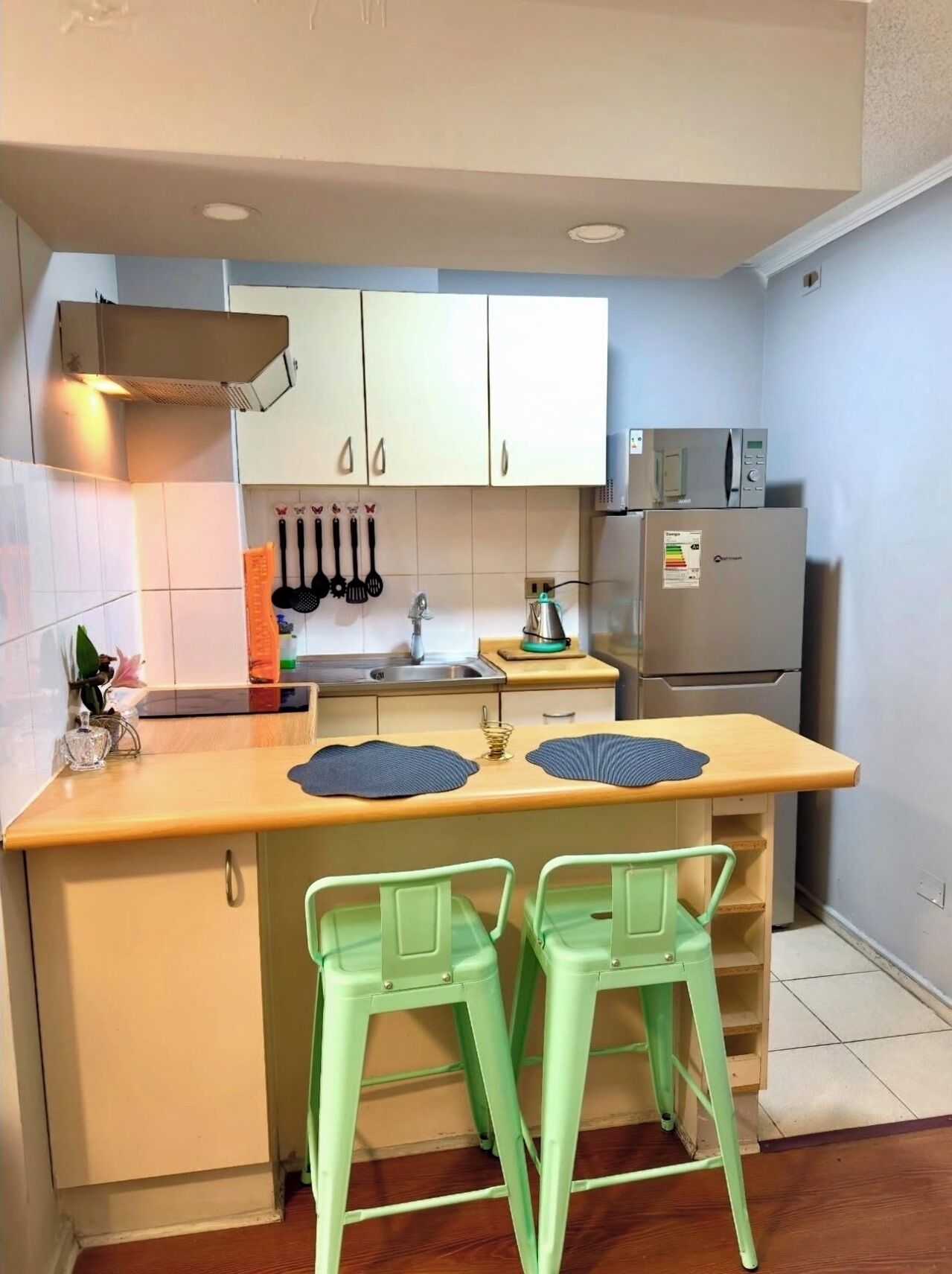 Microondas, utensilios de cocina