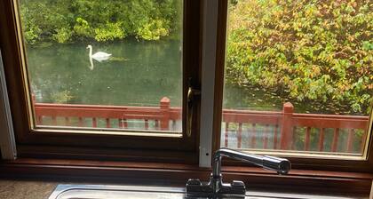 Kingfisher Cosy Lakeside Lodge