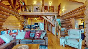 TV connectée, cheminée