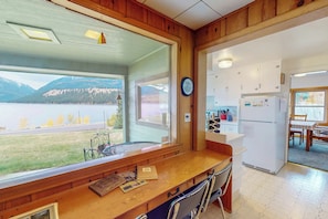 Interior - The View: Aptly named for its stunning Wallowa Lake, this beautiful 3-bedroom, 2-bath home offers comfort, charm, and breathtaking scenery. No pets. (Joseph)
