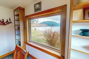 Interior - The View: Aptly named for its stunning Wallowa Lake, this beautiful 3-bedroom, 2-bath home offers comfort, charm, and breathtaking scenery. No pets. (Joseph)
