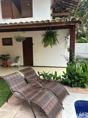 Terrace/patio - Pousada ViniCarmel (Porto Seguro)