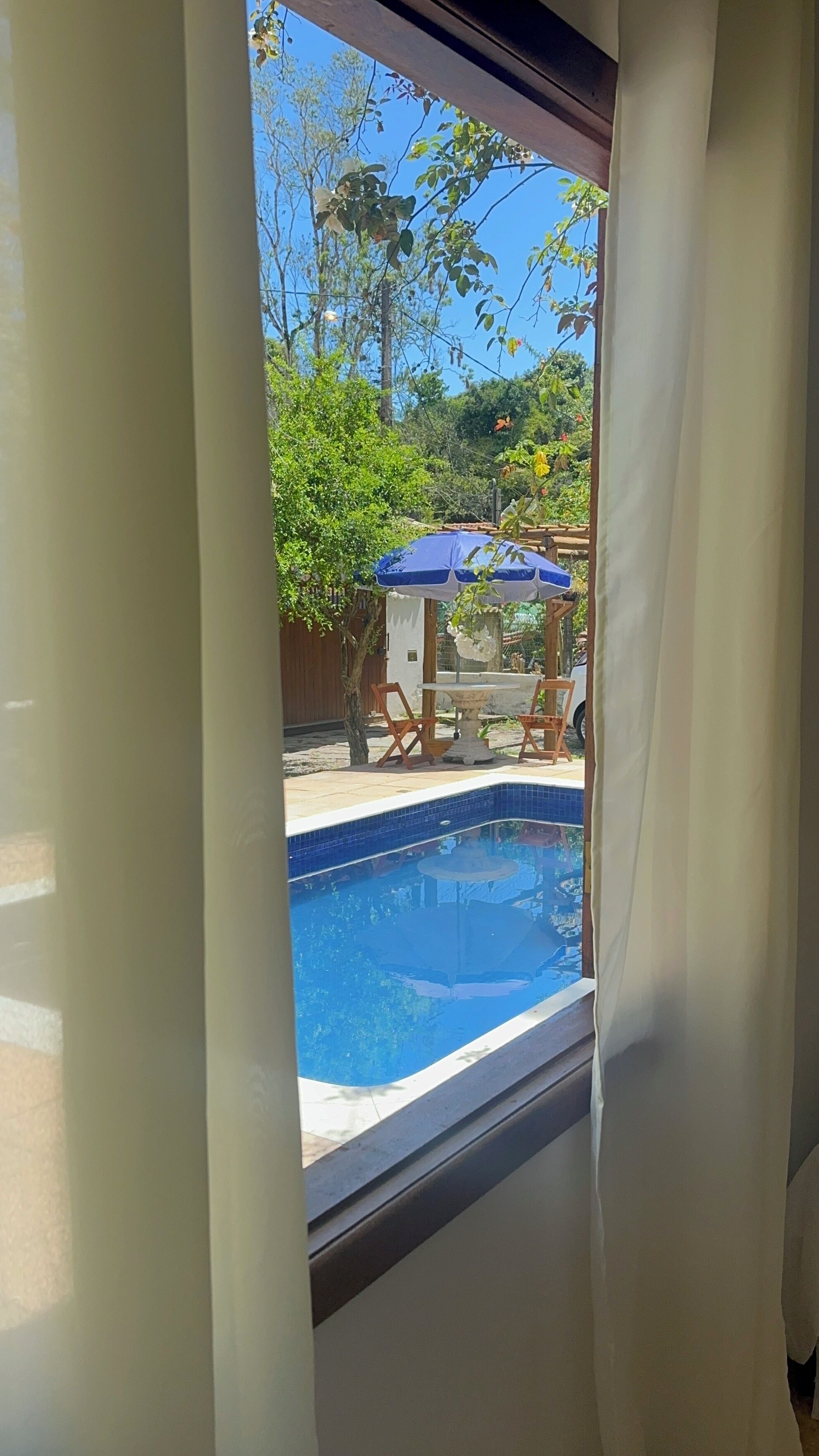 Premium Triple Room, Lanai, Pool View | View from room
