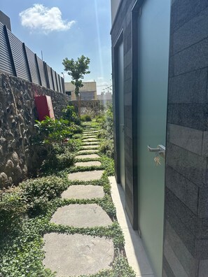 Overnattingsstedets uteområder