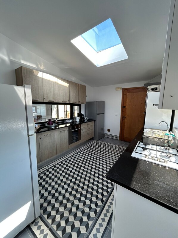 家庭樓中樓客房, 山景 | 私人廚房