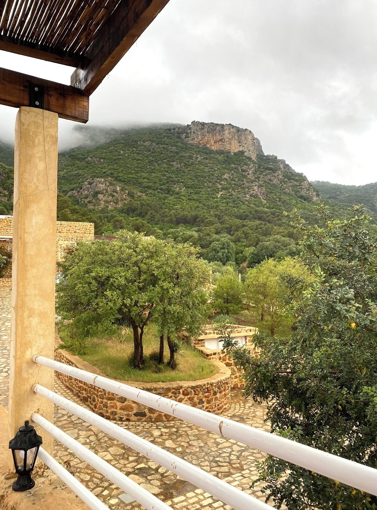 Vue depuis l’hébergement