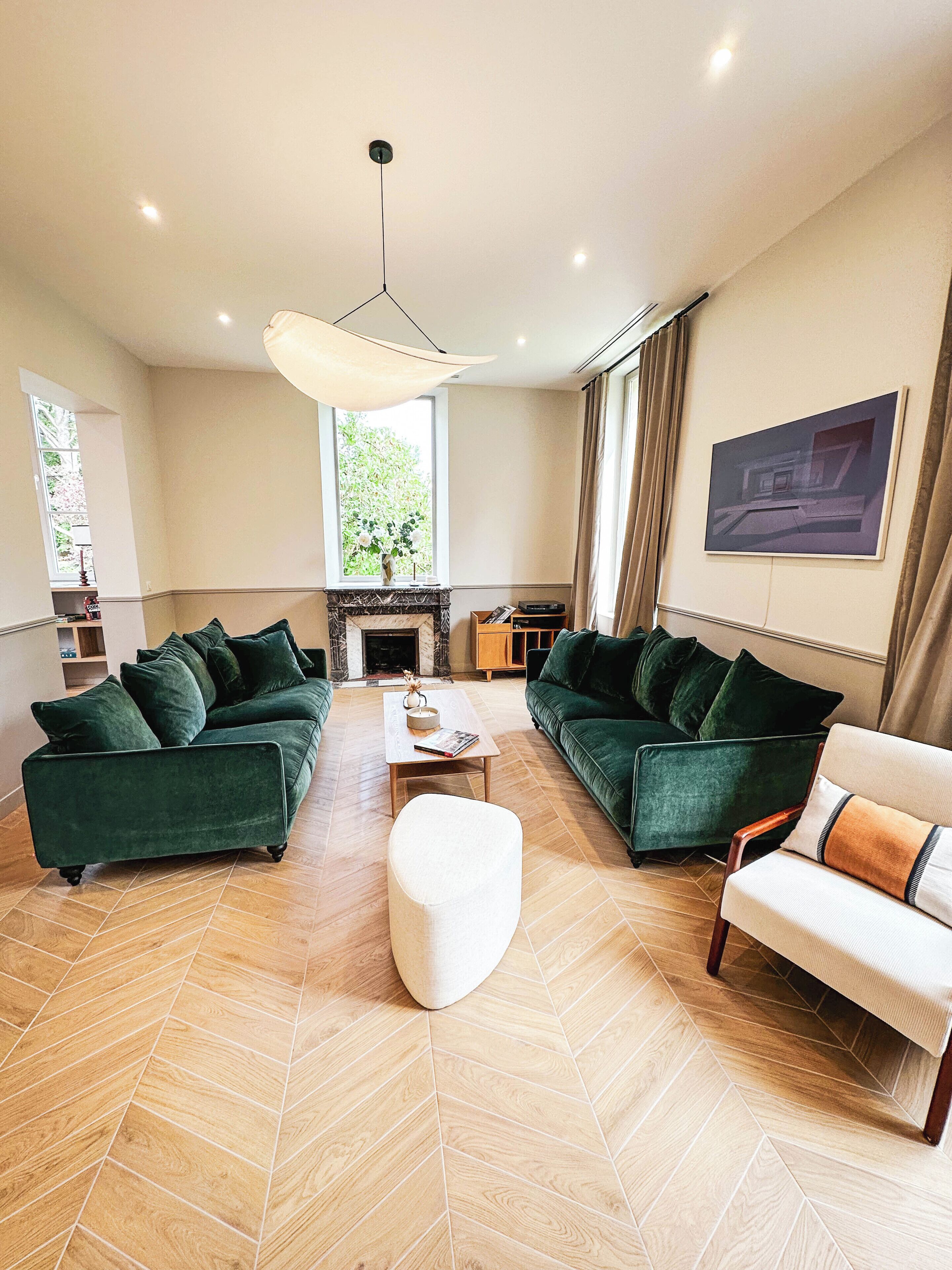 Área de sala de estar