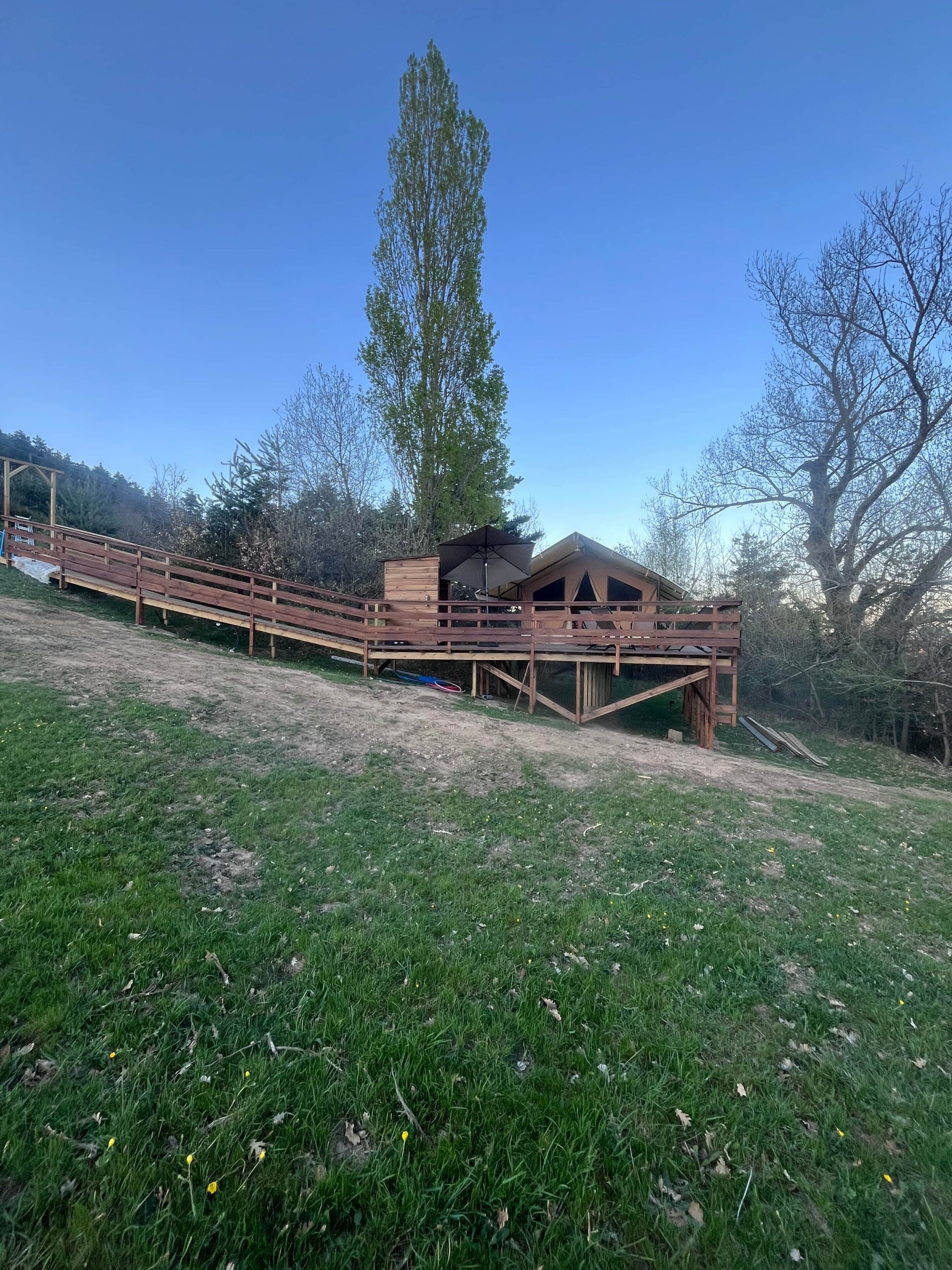 Enceinte de l’hébergement