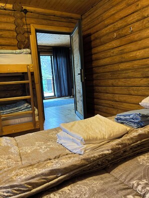 Acesso à internet, roupa de cama