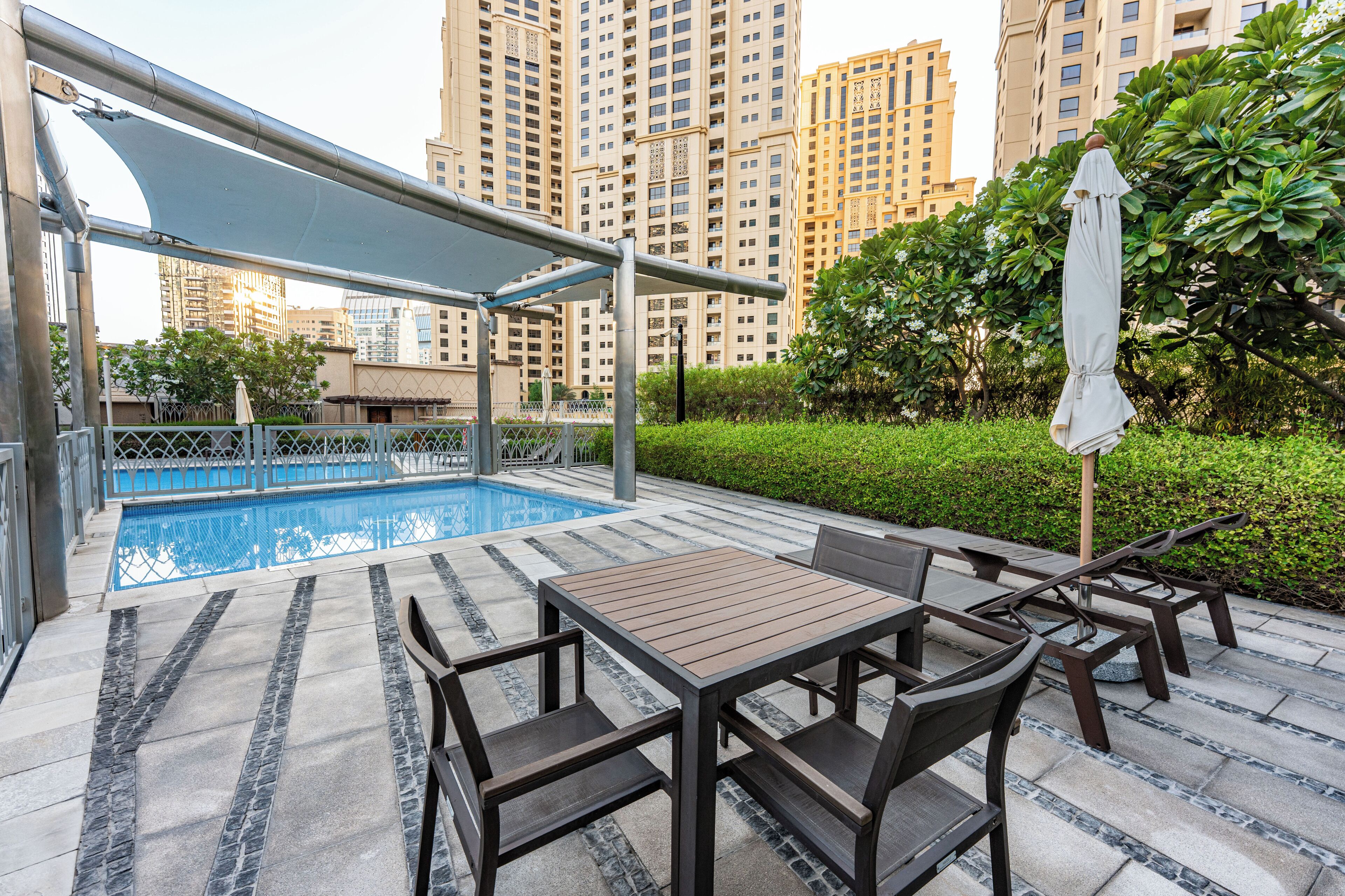 Alberca al aire libre 