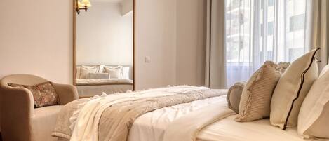 Strykejern/-brett, wi-fi (inkludert) og sengetøy