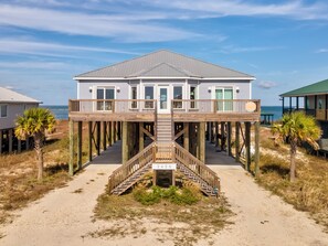 Exterior - Luxurious Coastal Home with Heated Pool and Views (Dauphin Island)