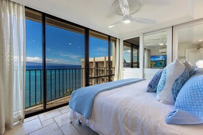 2 bedrooms, iron/ironing board, free WiFi, bed sheets - Oceanfront corner unit w/ panoramic views in Kahana (Lahaina)