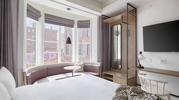 In-room safe, blackout curtains, iron/ironing board, free WiFi