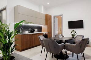 Fridge, microwave, oven, dishwasher - 1 bedroom apartment SUPERIOR (Riga)