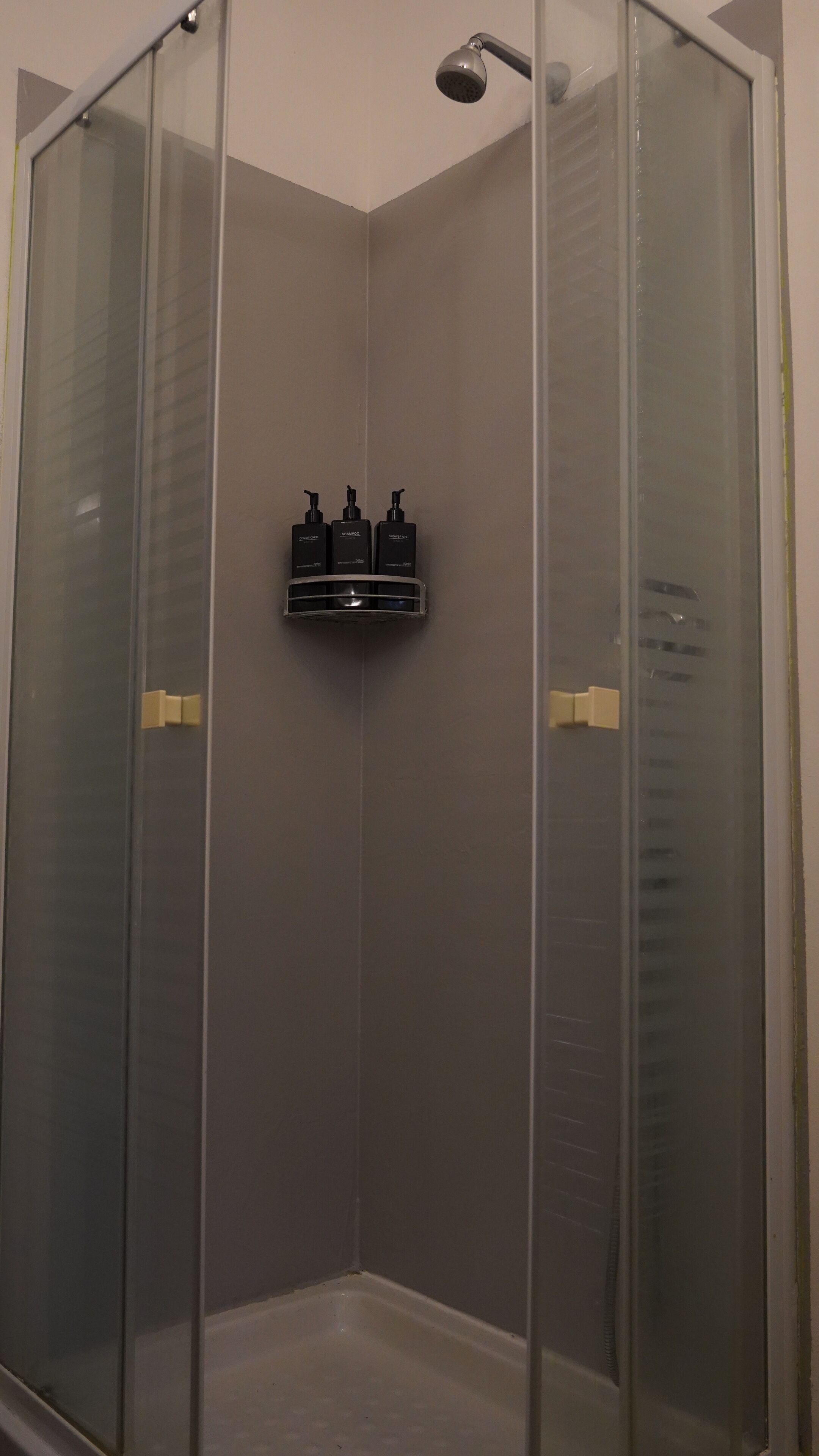 Dusche, Haartrockner, Bidet, Handtücher