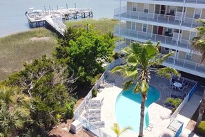 Pool - Folly River Condo -  Pool, Dock, Steps to CenterSt (Charleston)