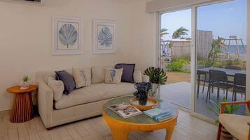 Villa, vue mer | Coin séjour