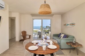 Villa, Sea View | Living area | 50-inch LED TV with cable channels - Villas Residences by Playa Caracol Resorts (Punta Chame)