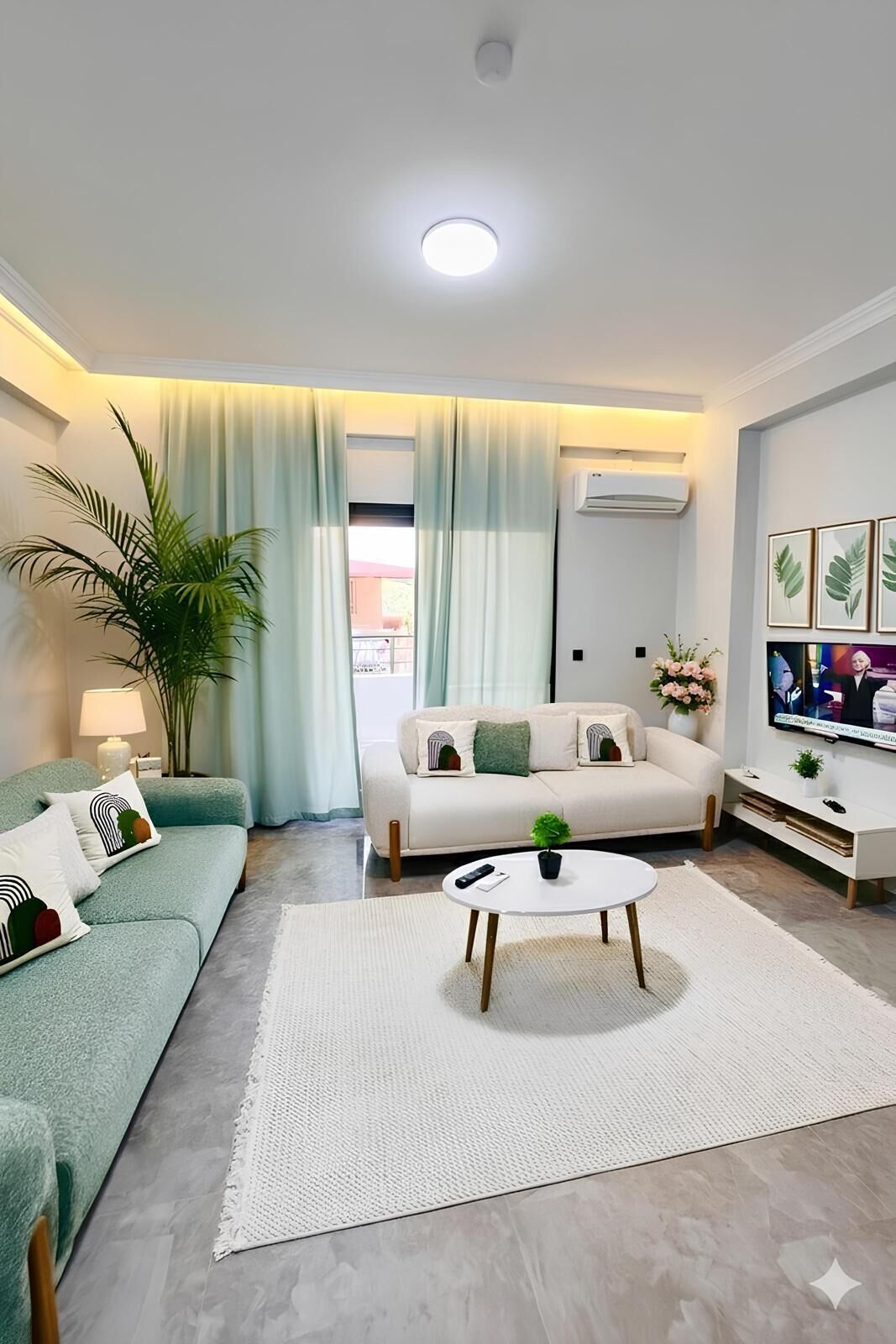 43-inch Smart TV with premium channels