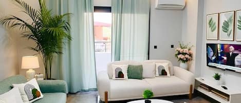 43-inch Smart TV with premium channels