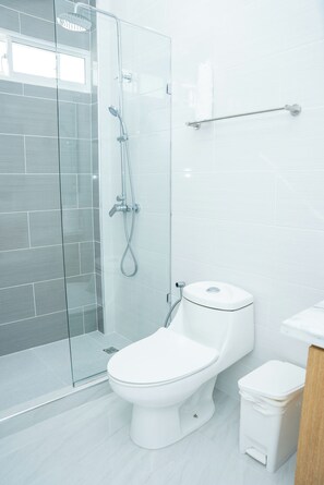 Hair dryer, towels, soap, toilet paper - Doña María Apartment (Puerto Plat)