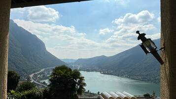 Uitzicht vanuit accommodatie