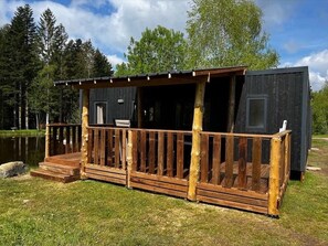 Exterior - ZEcamping 4 étoiles animé piscine couverte mobil-home TV LV 35m2 (Granges-sur-Vologne)