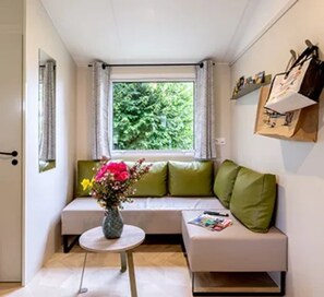 TV - ZEcamping 3 étoiles mobil-home TV LV BBQ 27m2 4 pers (Pordic)
