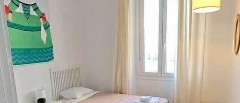 Desk, iron/ironing board, free WiFi, bed sheets