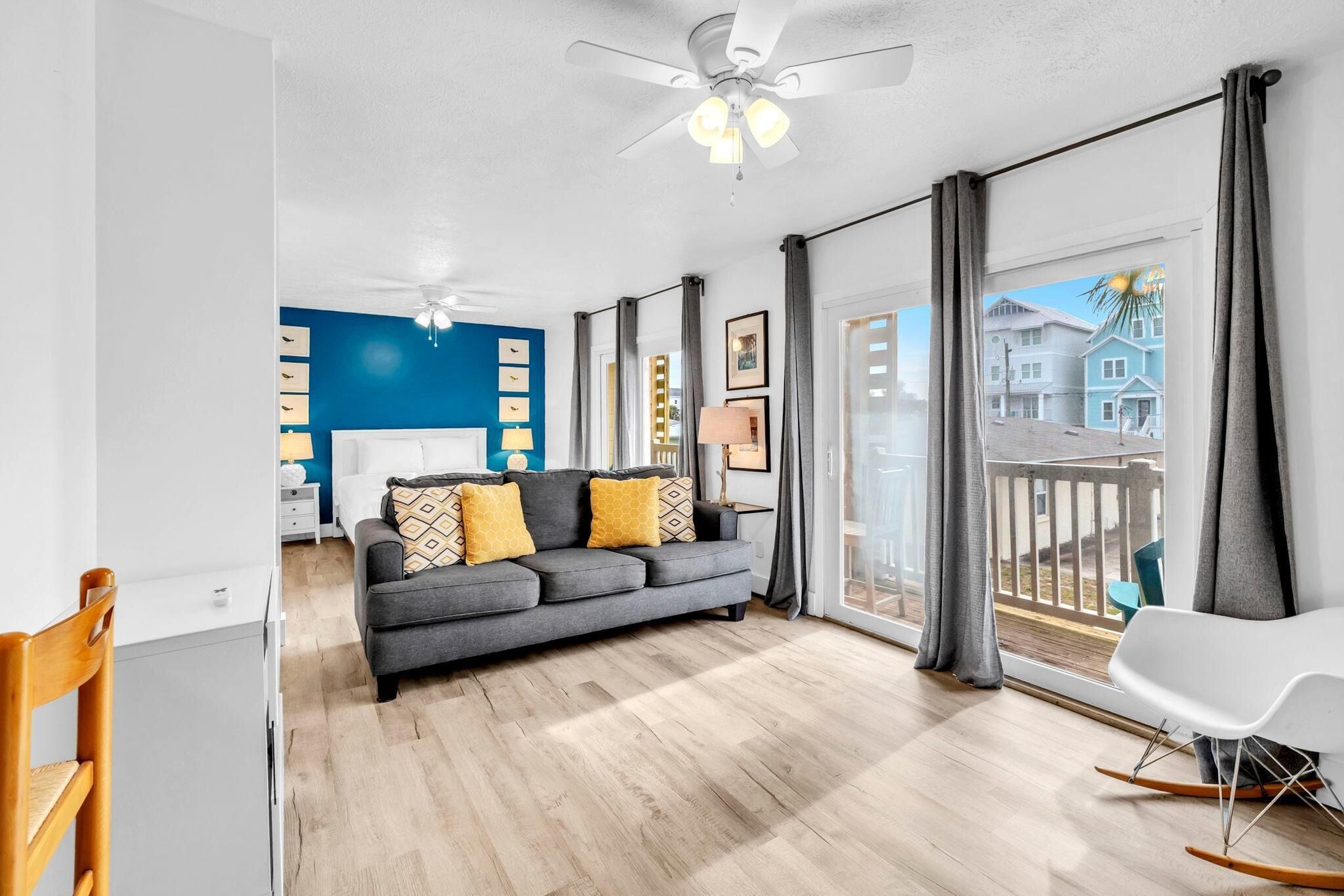 Appart'hôtel, 1 grand lit et 1 canapé-lit (Surfwinds #3) | Coin séjour