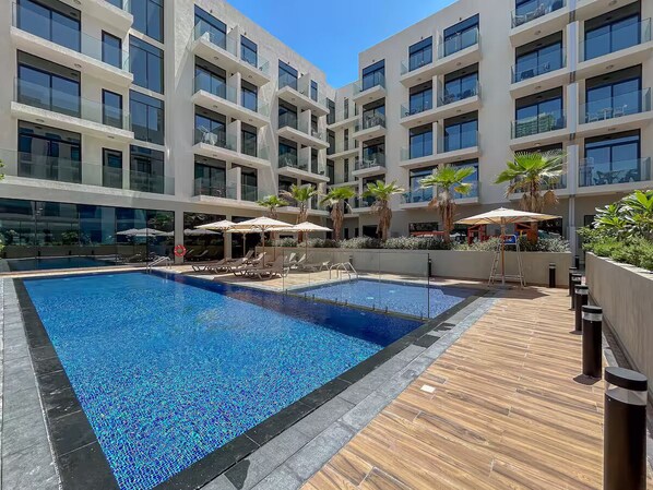 Alberca al aire libre 