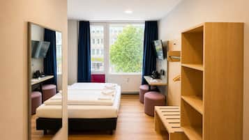 Basic Double Room, Shared Bathroom, City View | Desk, free WiFi