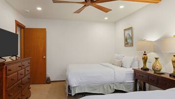 2 habitaciones, tabla de planchar con plancha, wifi y ropa de cama