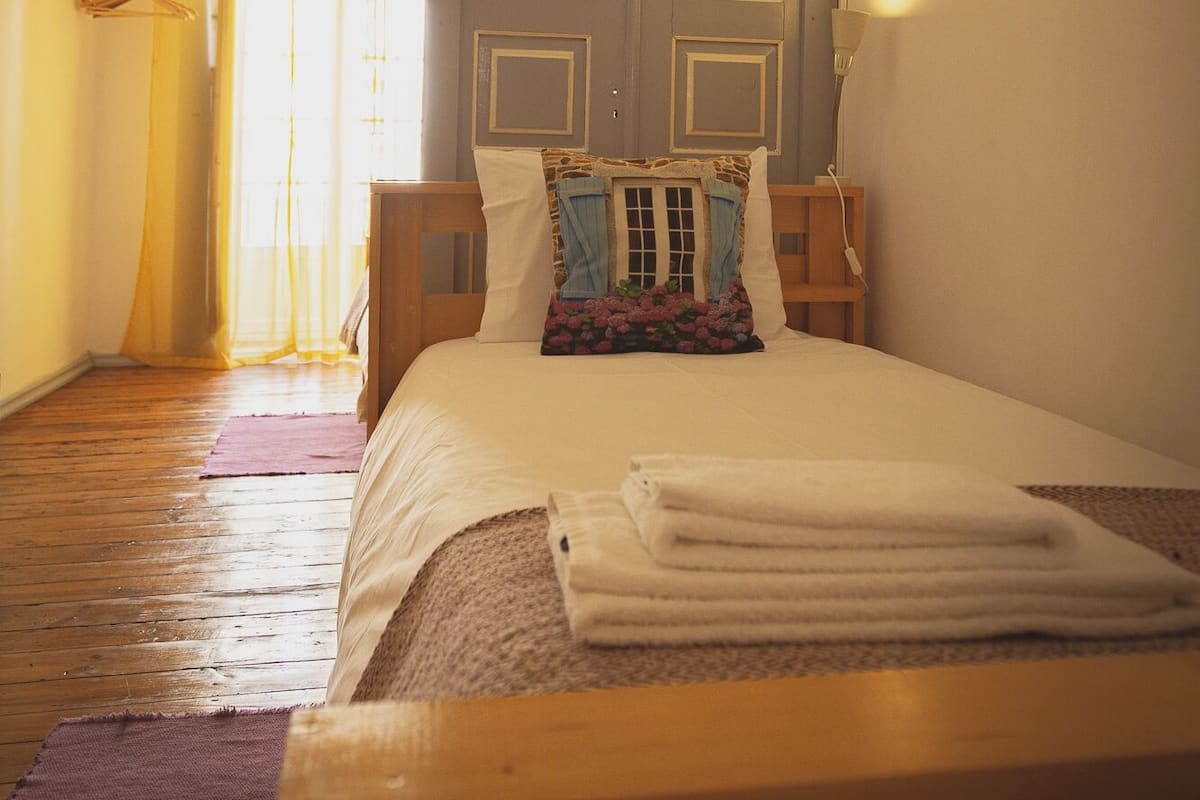 Twin Room, Balcony, City View | Iron/ironing board, free WiFi