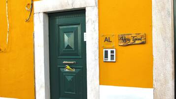 Façade de l’hébergement