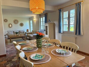 Dining - Les Cocons d'Agathe : Penn ar Gwel, country house near the sea (Clohars-Carnoët)