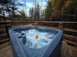 Outdoor spa tub - Hummingbird Hollow | Private Forest Retreat (Irvine)