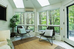 تلفزيون، مدفأة