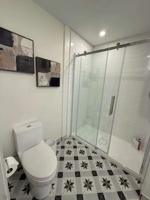 Regadera y secadora de cabello