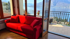 Télévision, cheminée, table de tennis de table